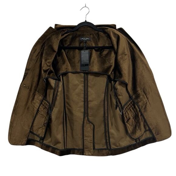 NWT NEW Rag & Bone Margot Velvet Blazer - Picture 5 of 10